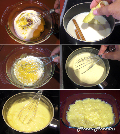 Como hacer crema pastelera