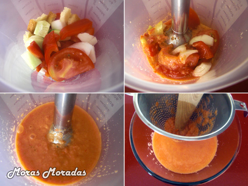 hacer gazpacho andaluz