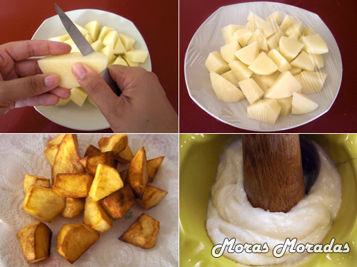 como hacer patatas bravas